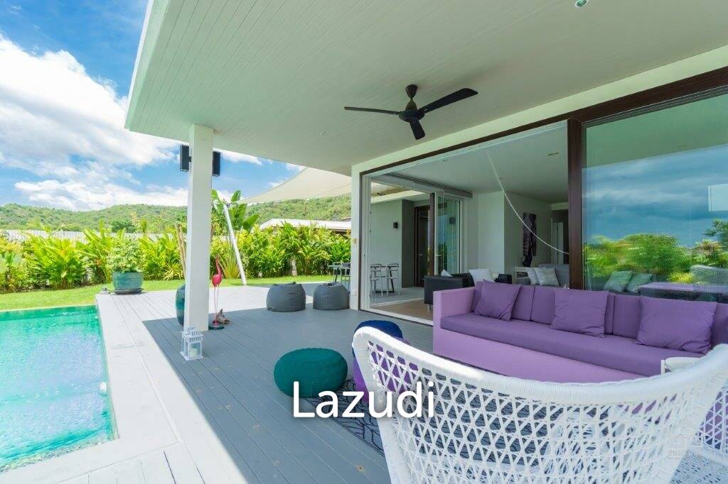 THE SPIRIT : Beautiful 2 bed pool villa with sea views