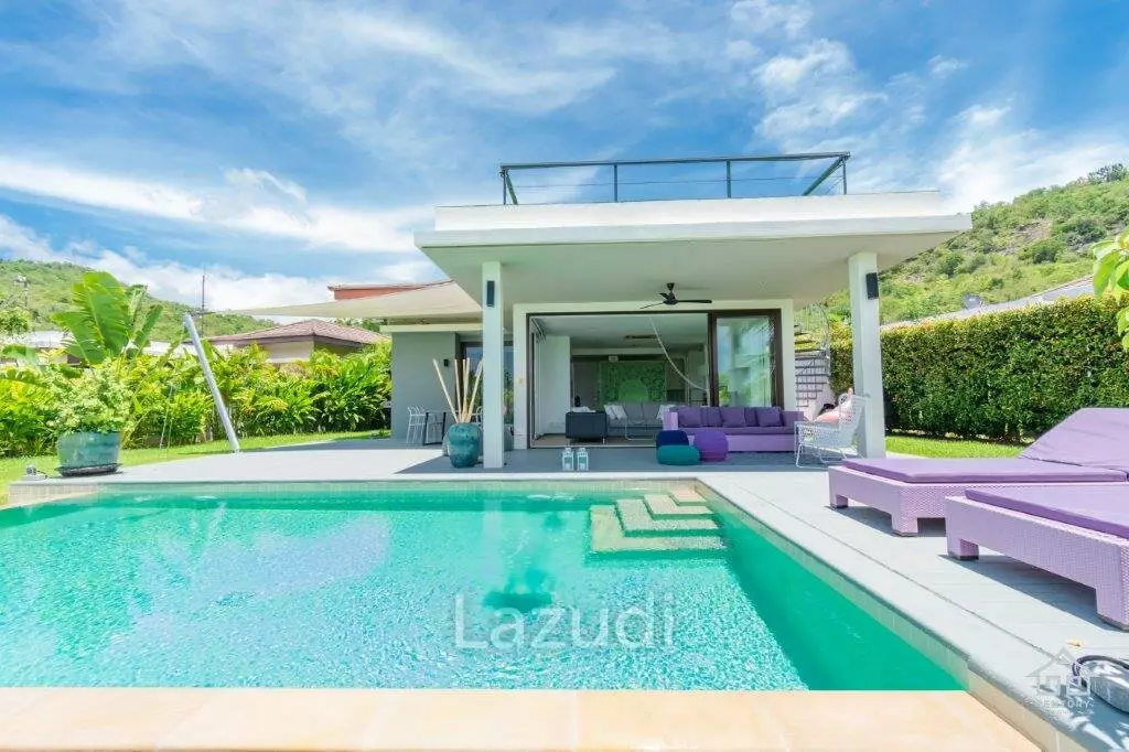 THE SPIRIT : Beautiful 2 bed pool villa with sea views