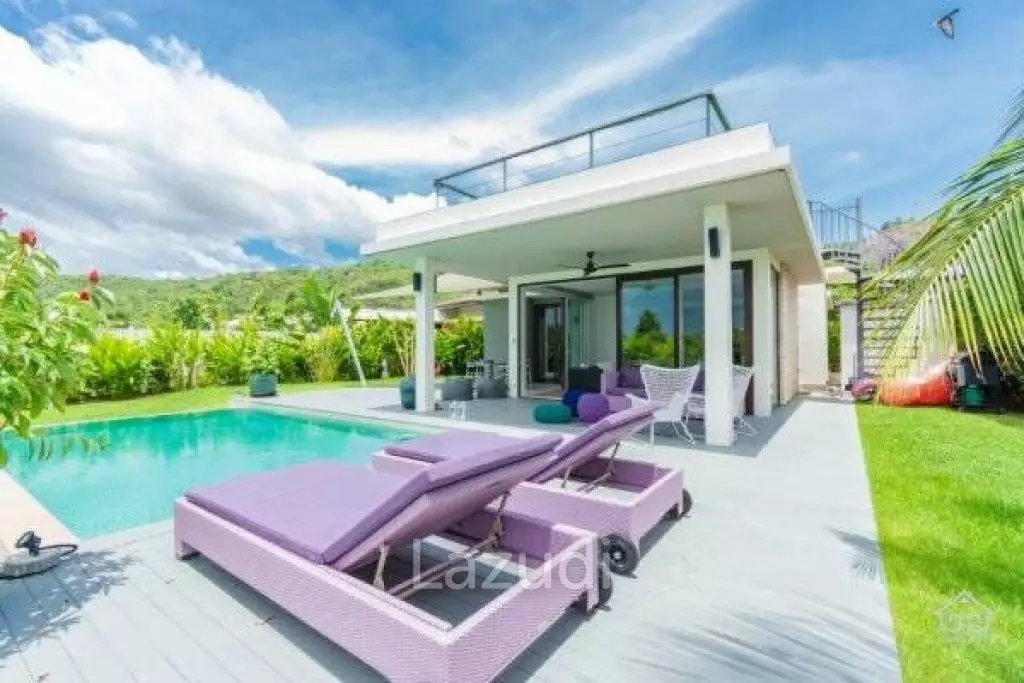 THE SPIRIT : Beautiful 2 bed pool villa with sea views