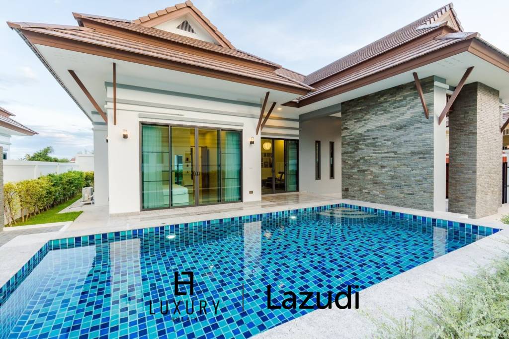 3 Bed 3 Bath 180 SQ.M Plumeria Pool Villa Hua Hin