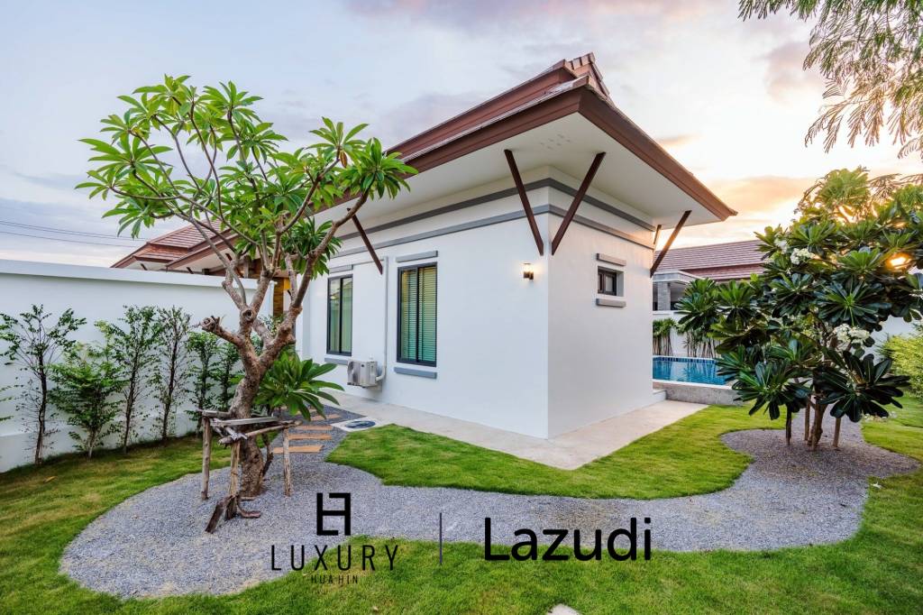 3 Bed 2 Bath 176.25 SQ.M Plumeria Pool Villa Hua Hin