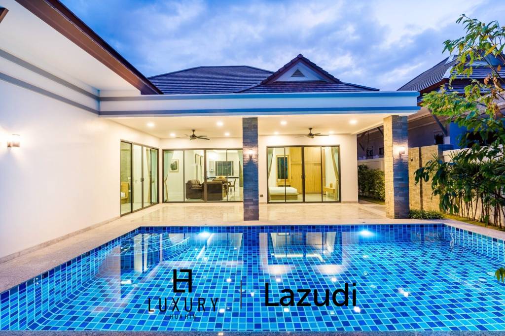 3 Bed 2 Bath 176.25 SQ.M Plumeria Pool Villa Hua Hin