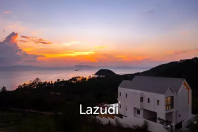 Gorgeous Sunset Seaview Vacation Rental Property For Sale in Koh Samui