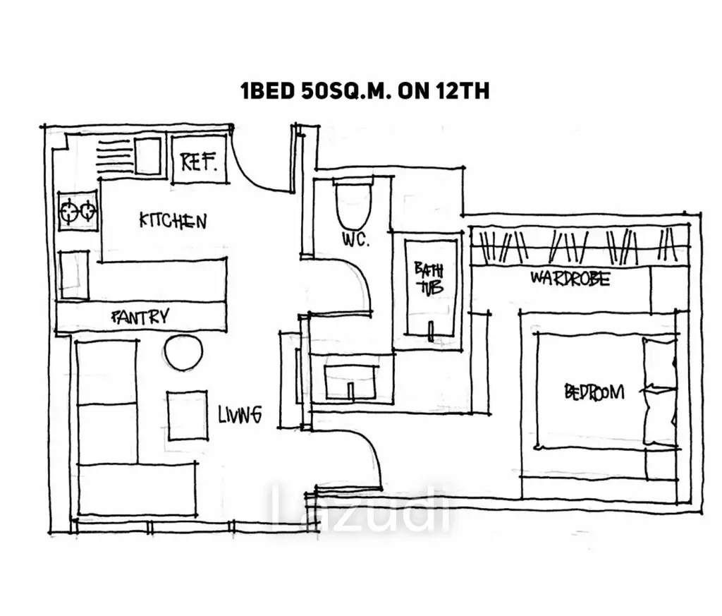 1 Bed 45 Sqm Eight Thonglor Resience For Sale