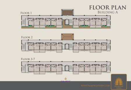 1 Bed 35.25SQ.M PALMYRAH CONDOMINIUM