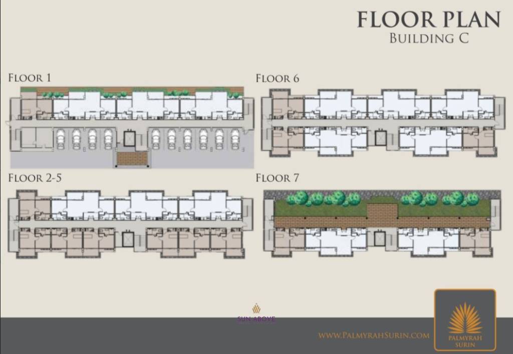 1 Bed 35.25SQ.M PALMYRAH CONDOMINIUM