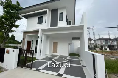บ้านเดี่ยว 2ชั้น 3ห้องนอน 2ห้องน้ำ ใกล้แยกมีโชค