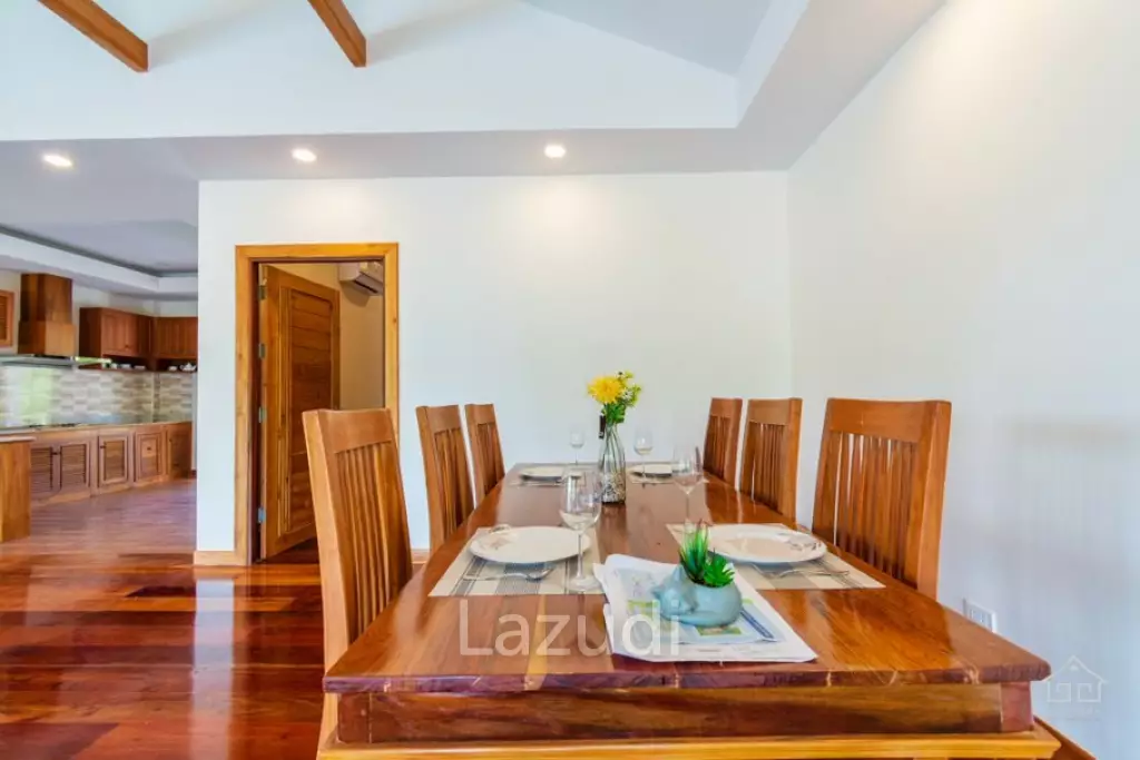 10 Rai land with 3 Bed pool villa Stunning mountain View