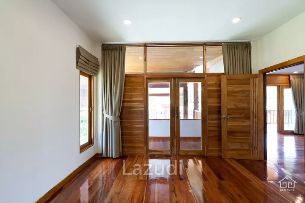 10 Rai land with 3 Bed pool villa Stunning mountain View