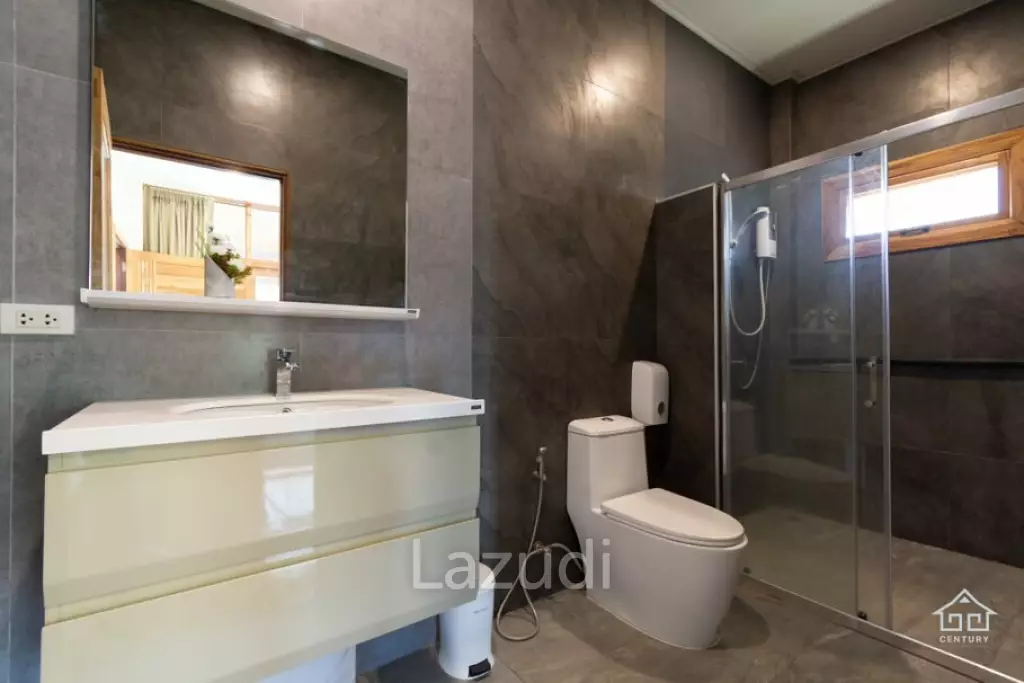 10 Rai land with 3 Bed pool villa Stunning mountain View