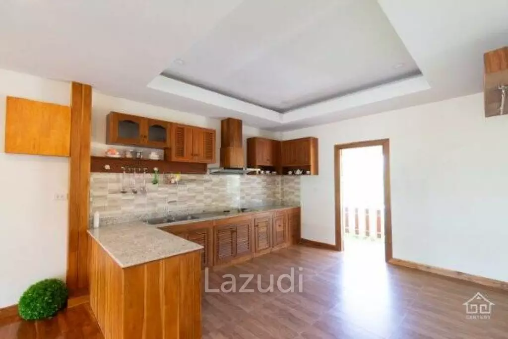 10 Rai land with 3 Bed pool villa Stunning mountain View