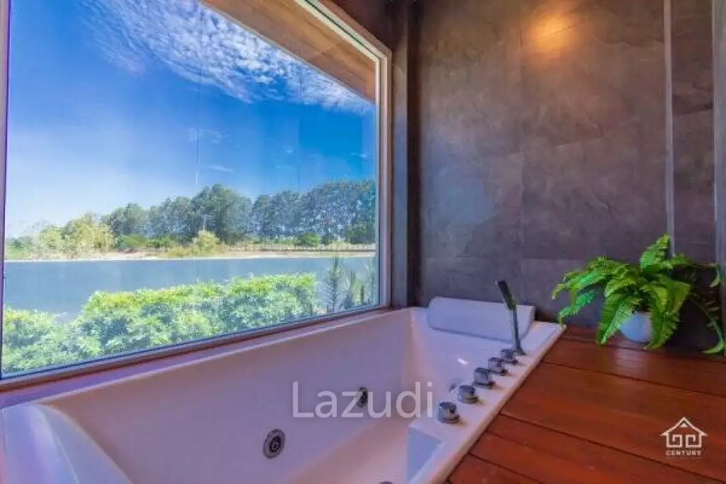 10 Rai land with 3 Bed pool villa Stunning mountain View