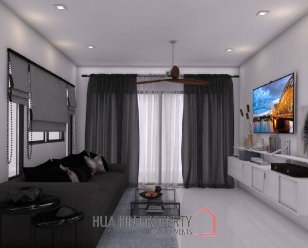 2 Bed 2 Bath 96.15 SQ.M The Village Hua Hin