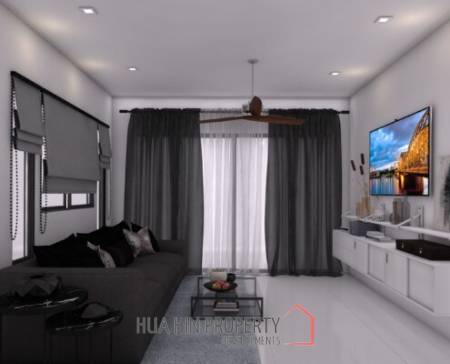 2 Bed 2 Bath 96.15 SQ.M The Village Hua Hin