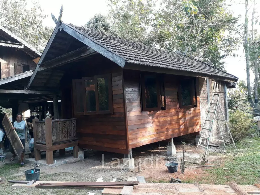 countrystyle home 5 houses with 10 rai