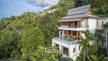 Surin: 4 Bed Ocean View Pool Villa