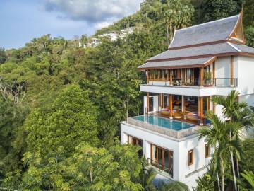 Surin: 4 Bed Ocean View Pool Villa
