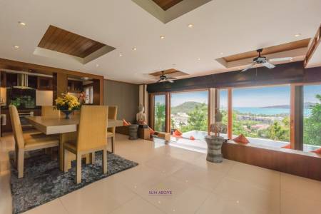 Surin: 4 Bed Ocean View Pool Villa