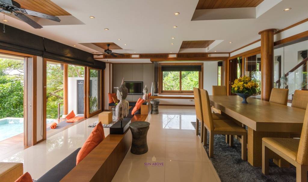 Surin: 4 Bed Ocean View Pool Villa