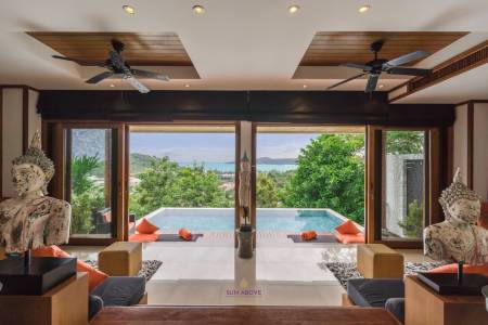 Surin: 4 Bed Ocean View Pool Villa