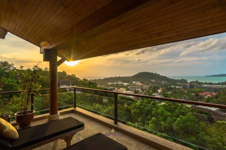 Surin: 4 Bed Ocean View Pool Villa