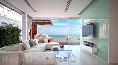 Luxury Pool Villa Beachfront  Hua Hin Cha-am for sale near Dusit Resort Hotel