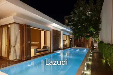 Luxury Pool Villa Beachfront  Hua Hin Cha-am for sale near Dusit Resort Hotel