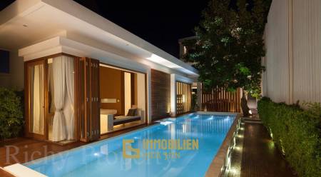 Luxury Pool Villa Beachfront  Hua Hin Cha-am for sale near Dusit Resort Hotel