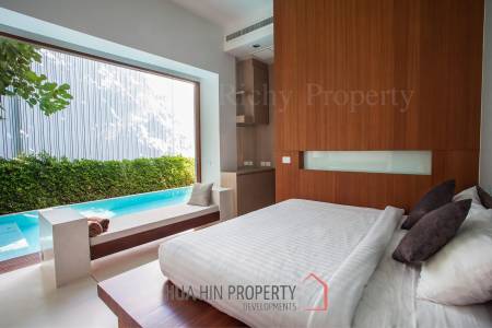 Luxury Pool Villa Beachfront  Hua Hin Cha-am for sale near Dusit Resort Hotel