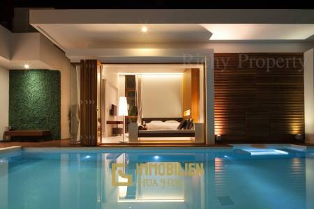 Luxury Pool Villa Beachfront  Hua Hin Cha-am for sale near Dusit Resort Hotel