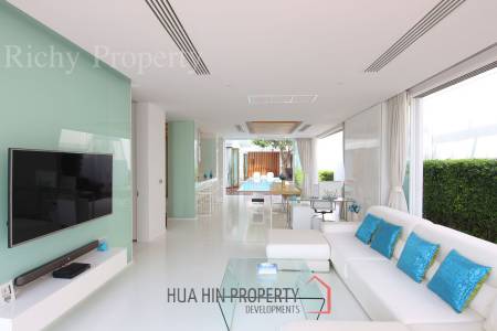 Luxury Pool Villa Beachfront  Hua Hin Cha-am for sale near Dusit Resort Hotel