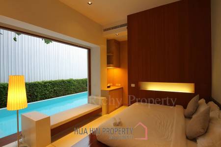 Luxury Pool Villa Beachfront  Hua Hin Cha-am for sale near Dusit Resort Hotel