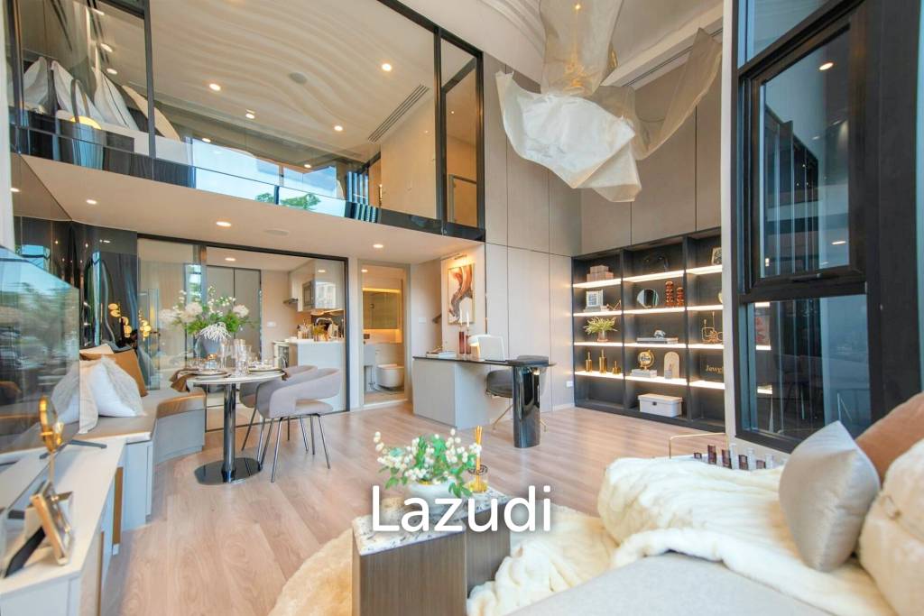38.75 sqm loft-style 1 bedroom condo Knightsbridge Space Sukhumvit - Rama 4 Phra Khanong