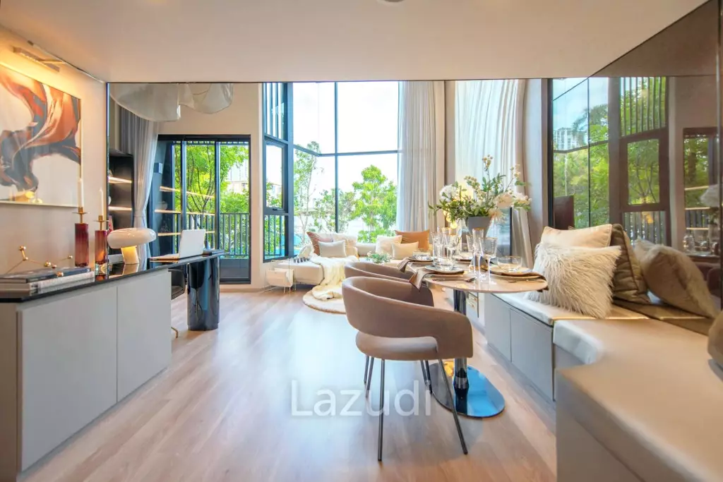 38.75 sqm loft-style 1 bedroom condo Knightsbridge Space Sukhumvit - Rama 4 Phra Khanong