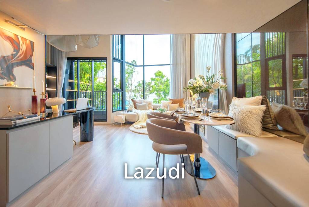 48.9 sqm loft-style 1-bed condo Knightsbridge Space Sukhumvit - Rama 4 Phra Khanong
