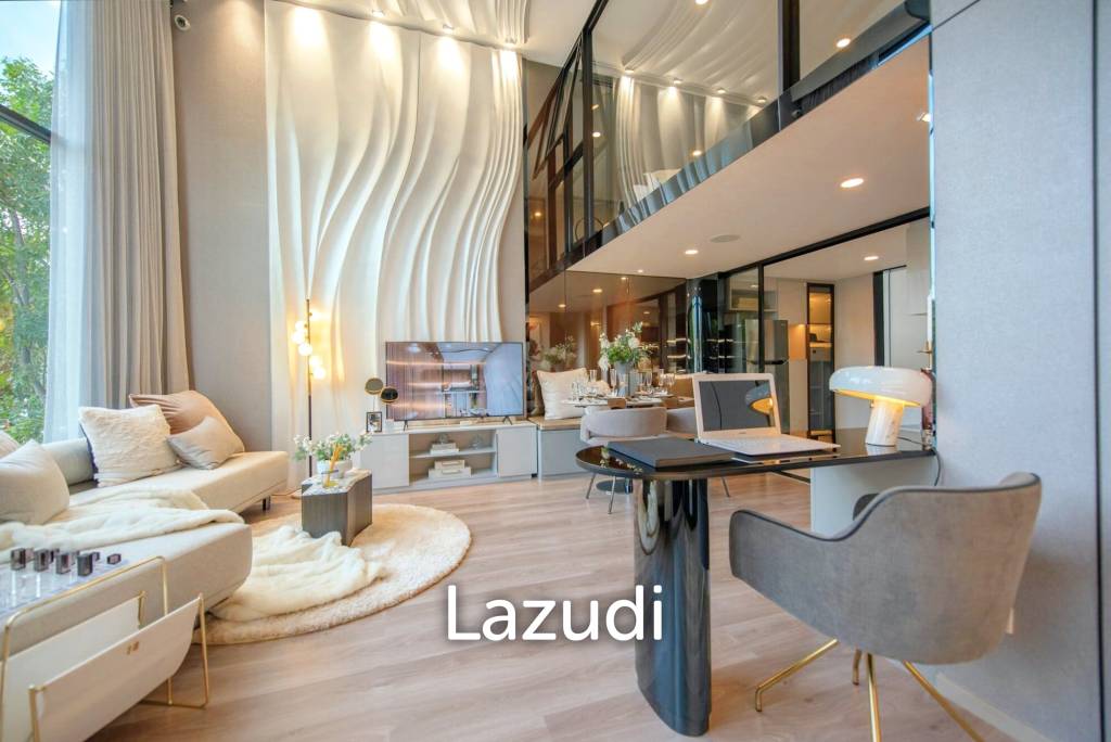 48.9 sqm loft-style 1-bed condo Knightsbridge Space Sukhumvit - Rama 4 Phra Khanong