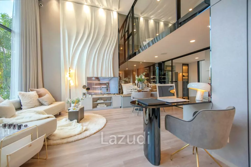 48.9 sqm loft-style 1-bed condo Knightsbridge Space Sukhumvit - Rama 4 Phra Khanong