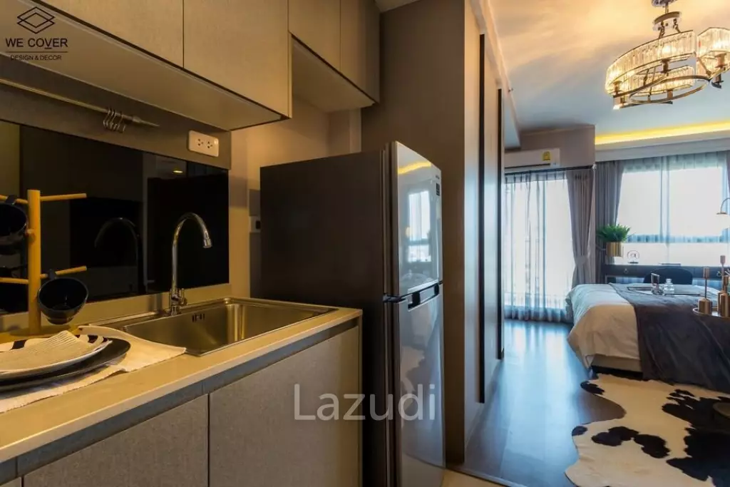 26.61 Sqm 1 Bed 1 Bath Studio Condo for Rent in Bangkok, BTS Bangchak