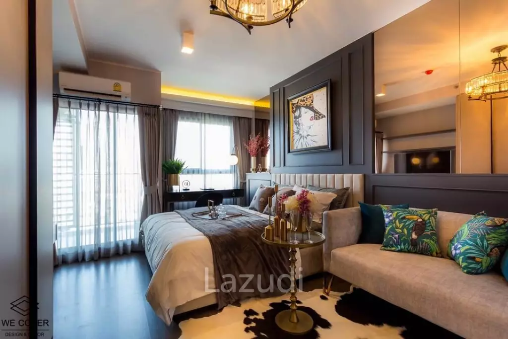 26.61 Sqm 1 Bed 1 Bath Studio Condo for Rent in Bangkok, BTS Bangchak