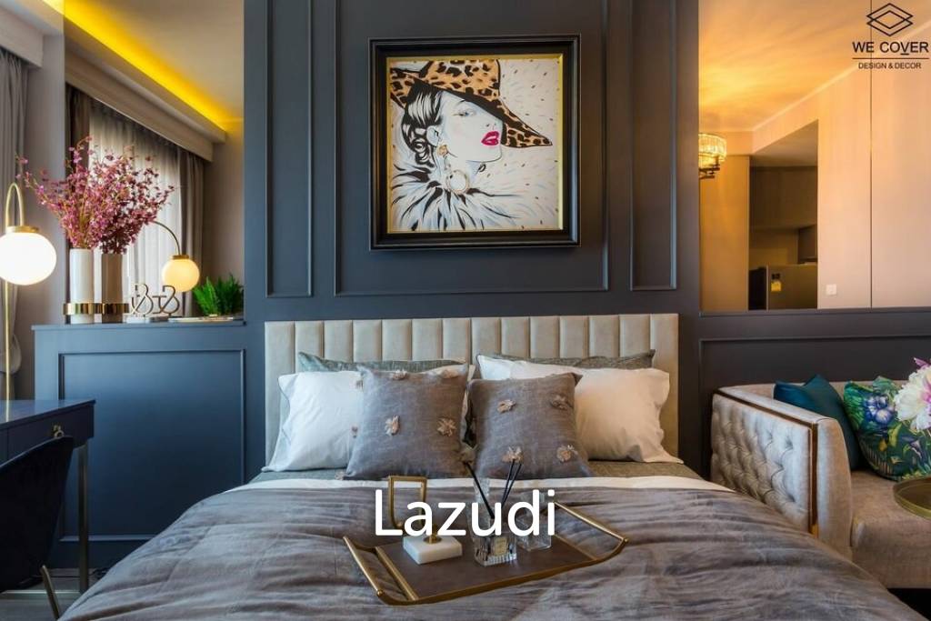 26.61 Sqm 1 Bed 1 Bath Studio Condo for Rent in Bangkok, BTS Bangchak