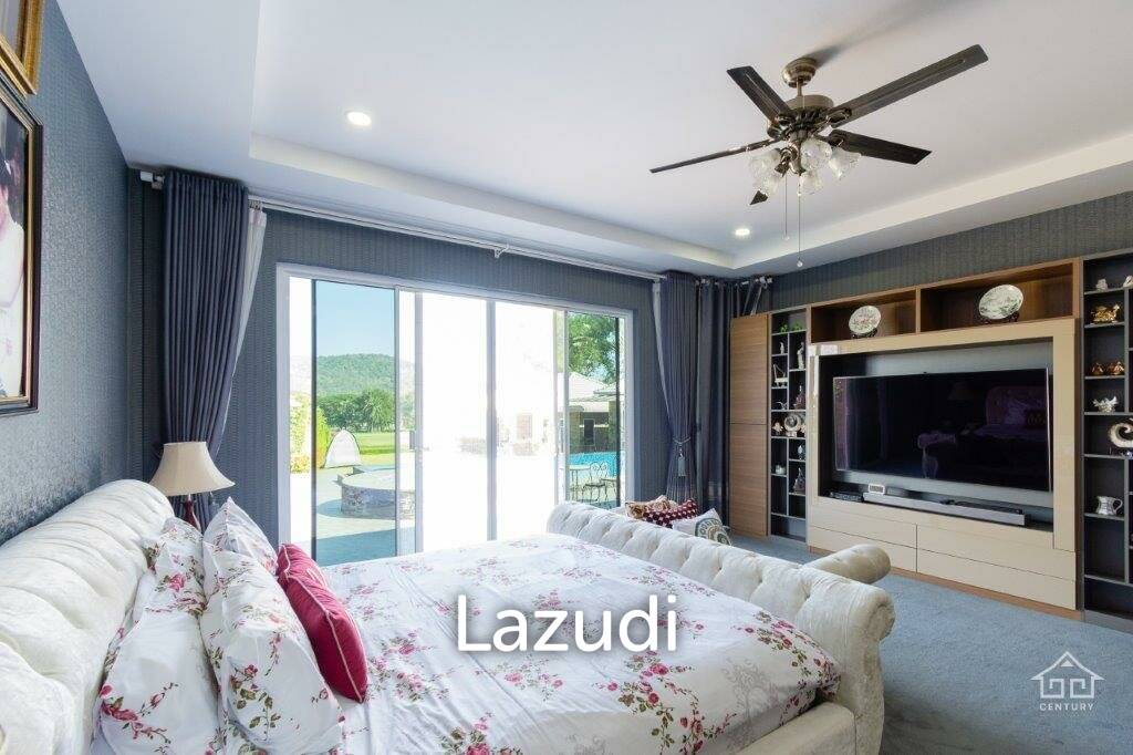 Maqnificent 6 Bedroom Villa overlooking Palm Hills Golf Course : RENTED UNTIL JAN 2024
