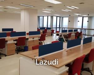 Office space for rent at RS Tower , F.32 , size 654.80 sqm. Included Furnitures ,