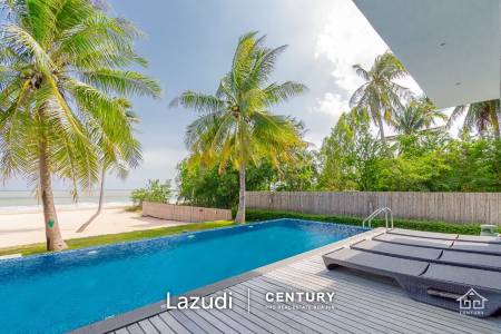 Absolute Beachfront 5 bed Pool Villa + Maids