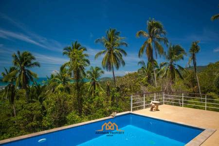 West Coast Samui Villa with Sunset View