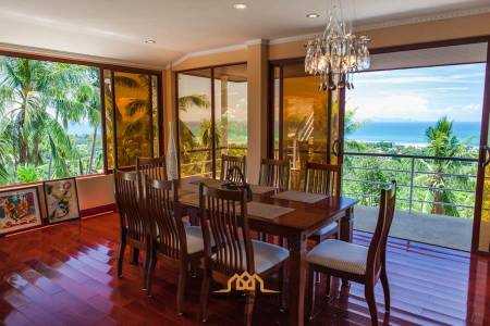 West Coast Samui Villa with Sunset View