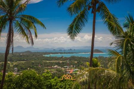 West Coast Samui Villa with Sunset View