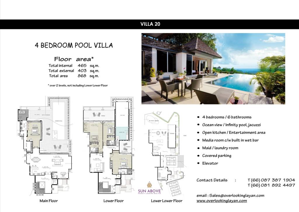 VILLA 20  - new price THB 52M for sale!