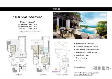 VILLA 20  - new price THB 52M for sale!