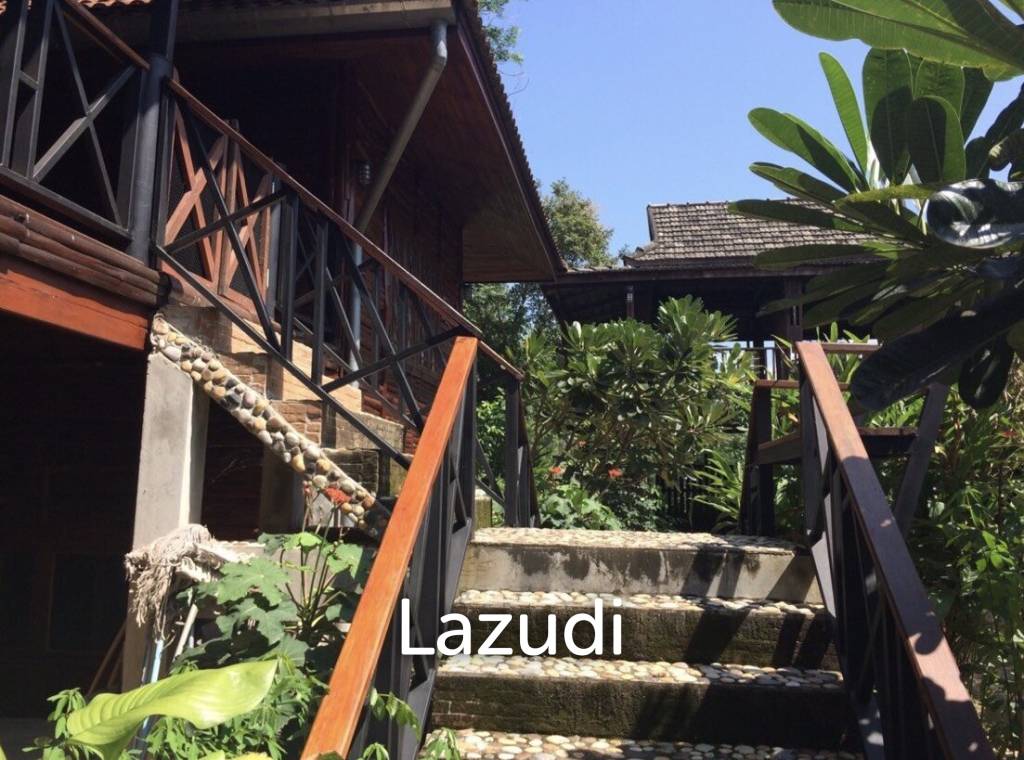 Beautiful single wooden house in Chiang Mai