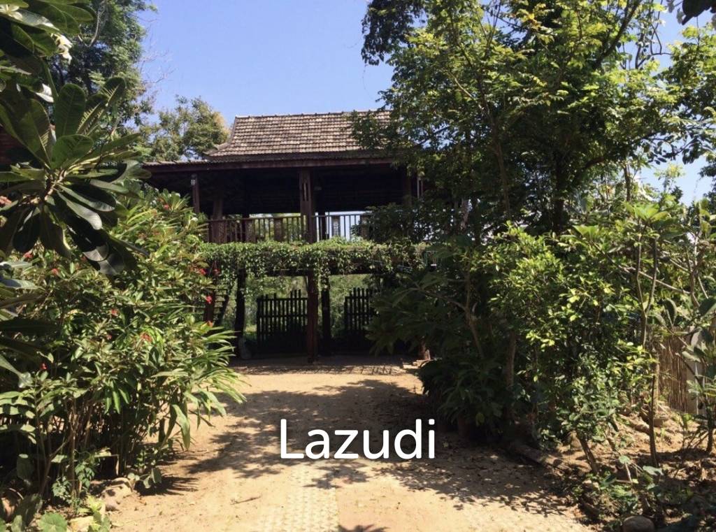 Beautiful single wooden house in Chiang Mai